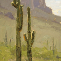 Desert Pair 12x6in