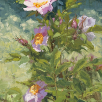 Wild Beauty 12x9in (sold)
