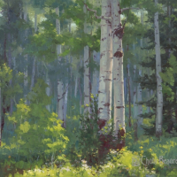 Summer Lovin' 30x40 (sold)