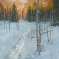 Into the Light 36"x36"