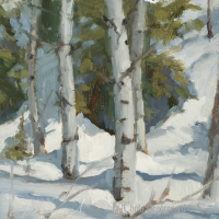 Aspen Stand 8"x8"