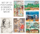 Set of 12 Postcards