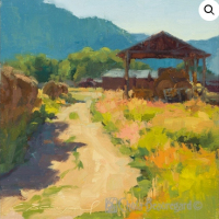 Fetcher Ranch 8"x8"
