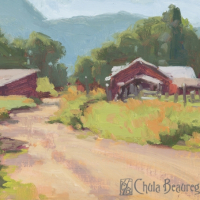 Fetcher Ranch 12x16 in SOLD