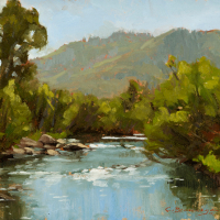 Green Creek 9x12in (sold)
